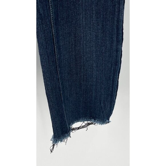 Paige Hoxton Ultra Skinny Jeans Raw Hem Size 26 - Picture 3 of 14